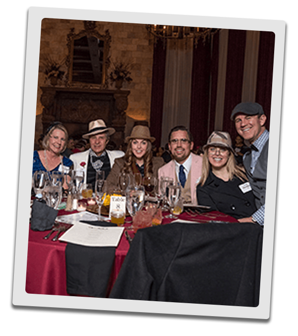 Sacramento Murder Mystery party guests at the table